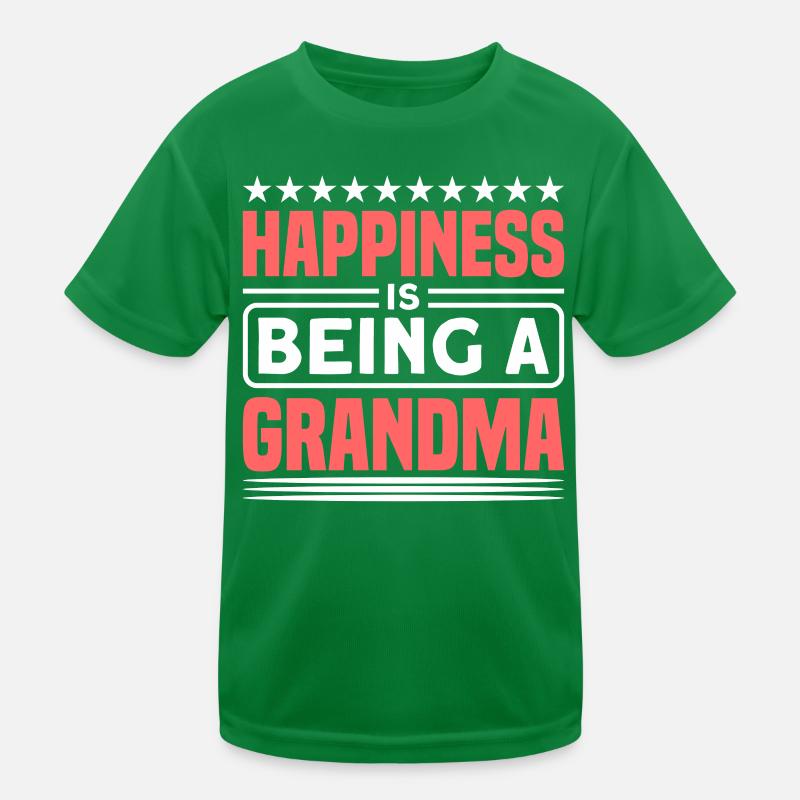 Großmama Großmutter Oma Geschenk Kinder Funktions-T-Shirt