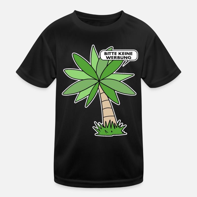Bitte keine Werbung Kinder Funktions-T-Shirt