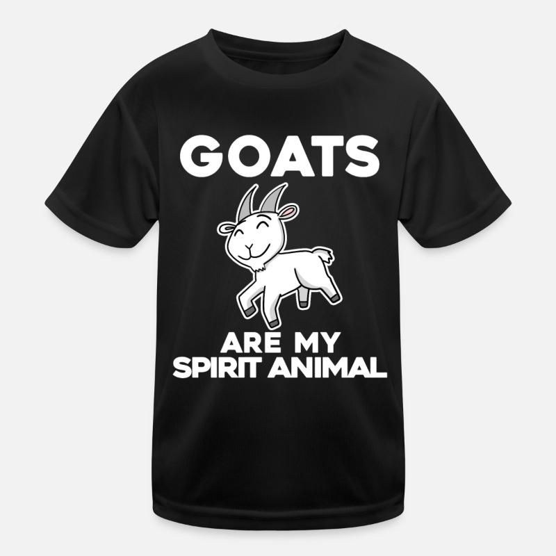 Ziege Ziegenbock Bock Kinder Funktions-T-Shirt