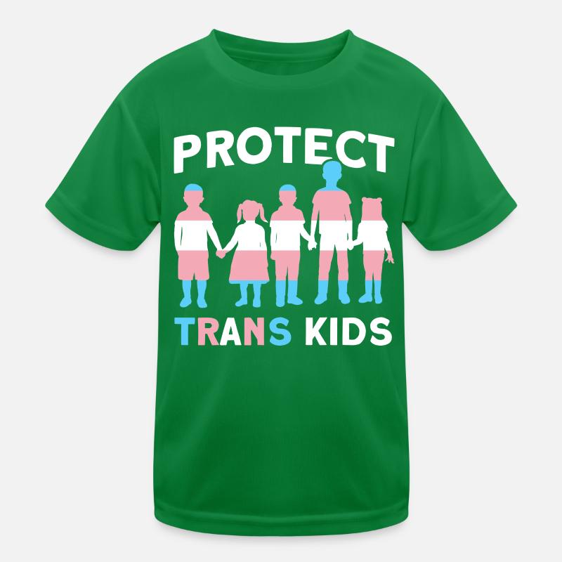 Protect LGBT Pride Month Trans CSD Kids Functional T-Shirt