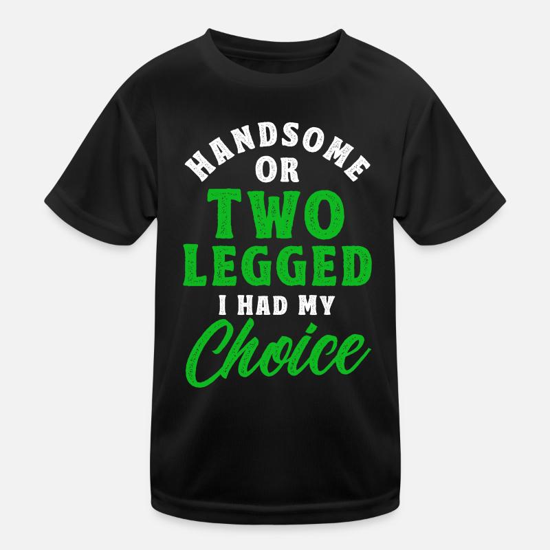 Handicap Amputierter Amputation Beinprothese Kinder Funktions-T-Shirt