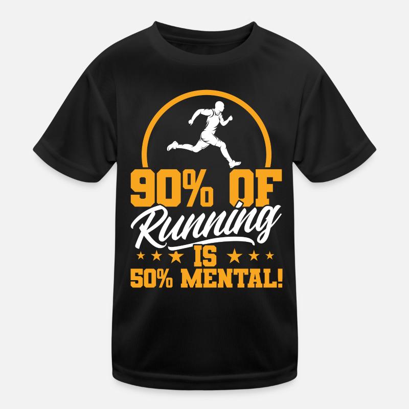 Motivation Streak Running Runner Marathon Kids Functional T-Shirt