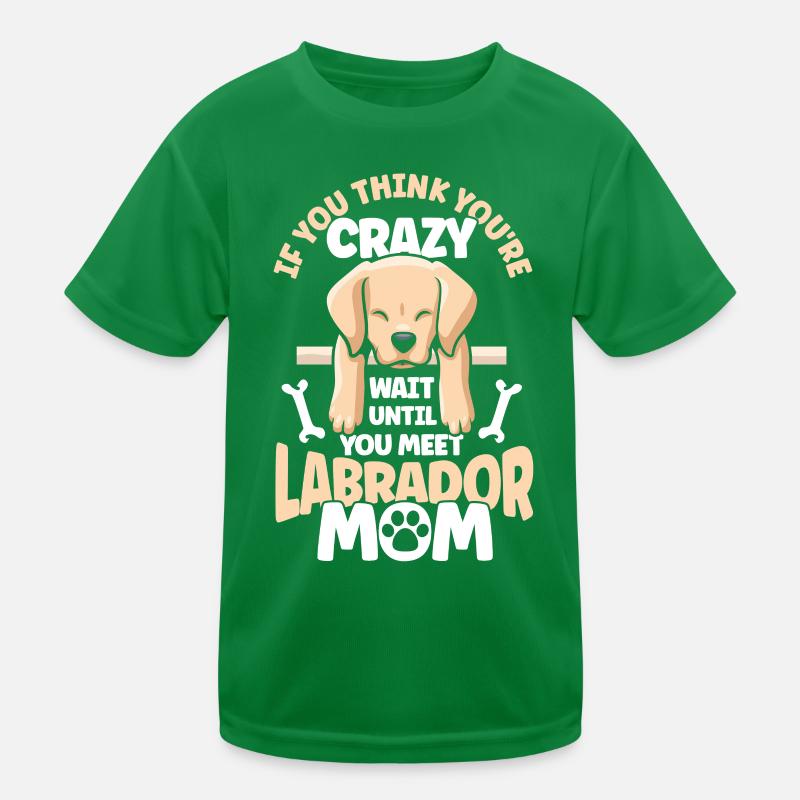 Animal de compagnie Labrador Mama Dog Labrador T-shirt sport Enfant