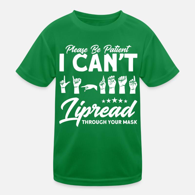 Hearing aid Sign language Deaf people Kids Functional T-Shirt