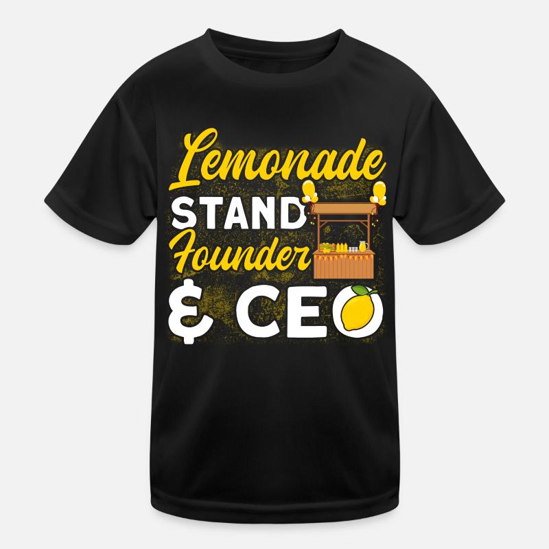 Lemon Juice Lemon Juice Lemonade Kids Functional T-Shirt