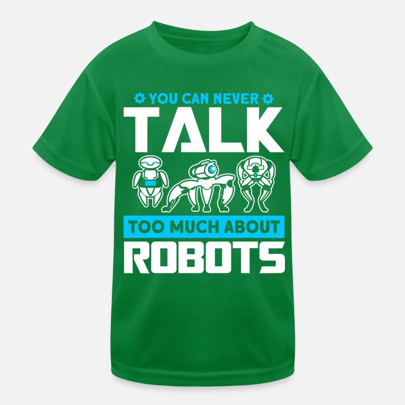 Robot Robotics Engineer Costume Robot Kids Functional T-Shirt