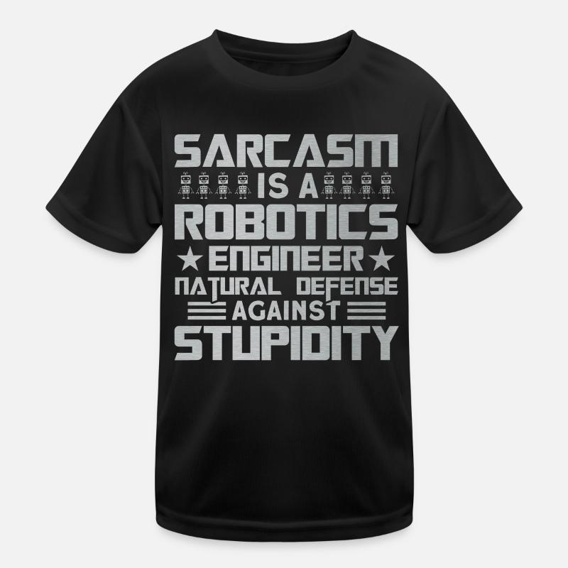 Robot Robotics Engineer Costume Robot Kids Functional T-Shirt