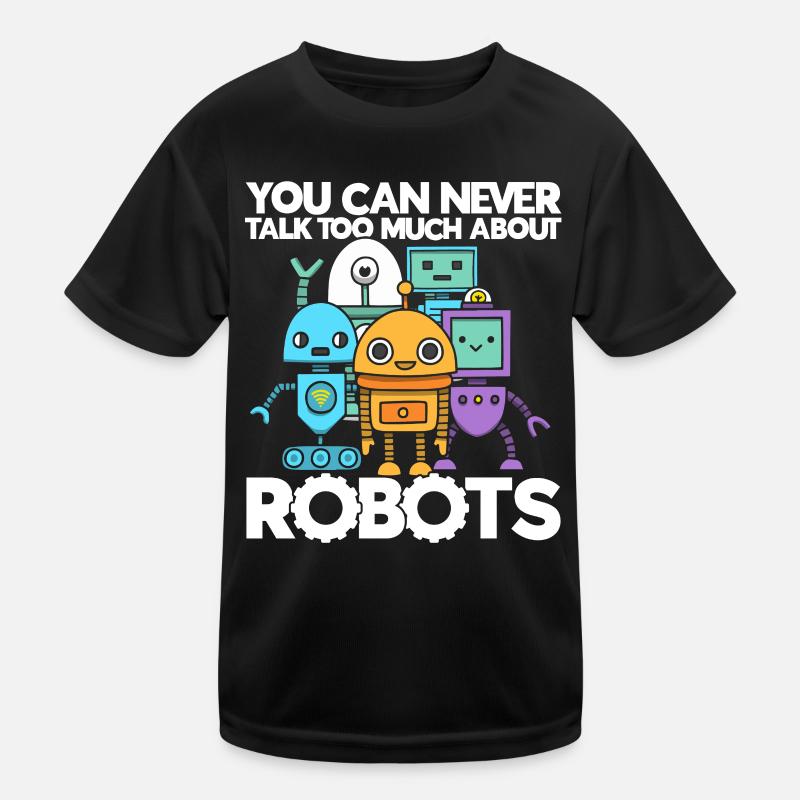 Robot Robotics Engineer Costume Robot Kids Functional T-Shirt