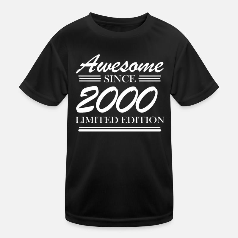 2000 - Vintage 2000 - Fantastic since 2000 Kids Functional T-Shirt