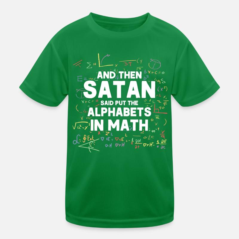 Math Mathematics Science Math Gift Kids Functional T-Shirt