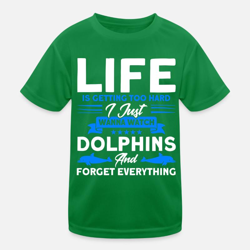 Dolphin Dolphin Lover Animal Dolphins Cadeau T-shirt sport Enfant