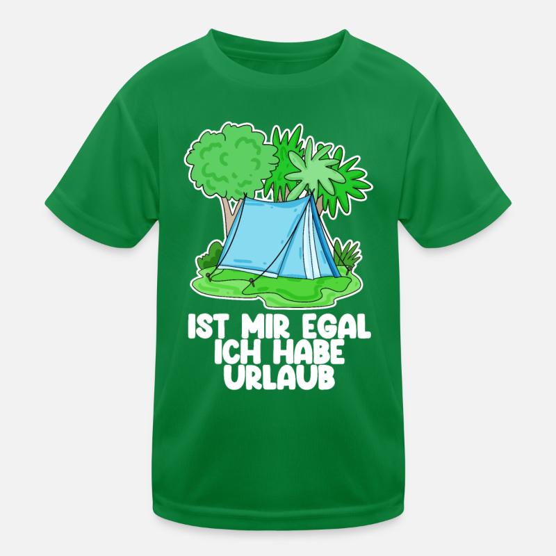 Urlaub Kinder Funktions-T-Shirt