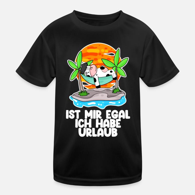 Urlaub Kinder Funktions-T-Shirt