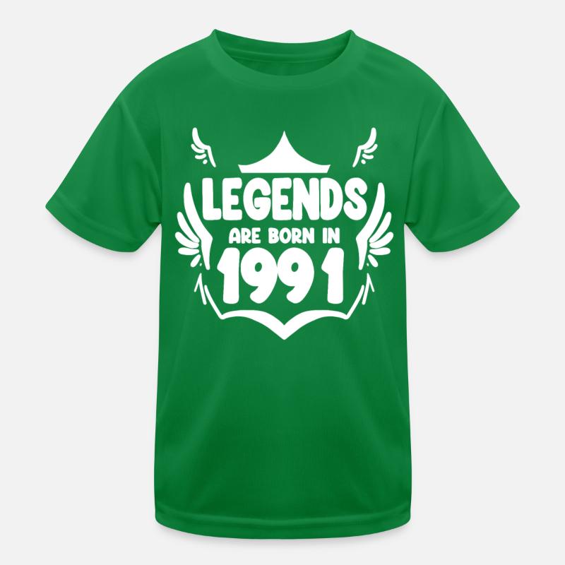 1991 - Né en 1991 T-shirt sport Enfant