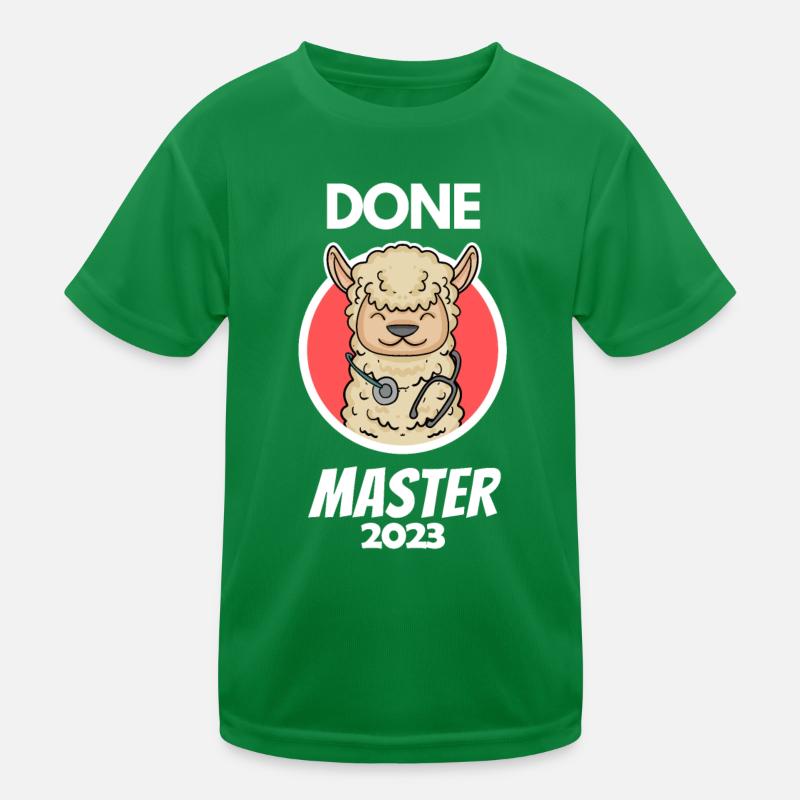 Master 2023 Kinder Funktions-T-Shirt