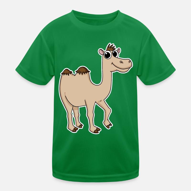 Camel Kids Functional T-Shirt