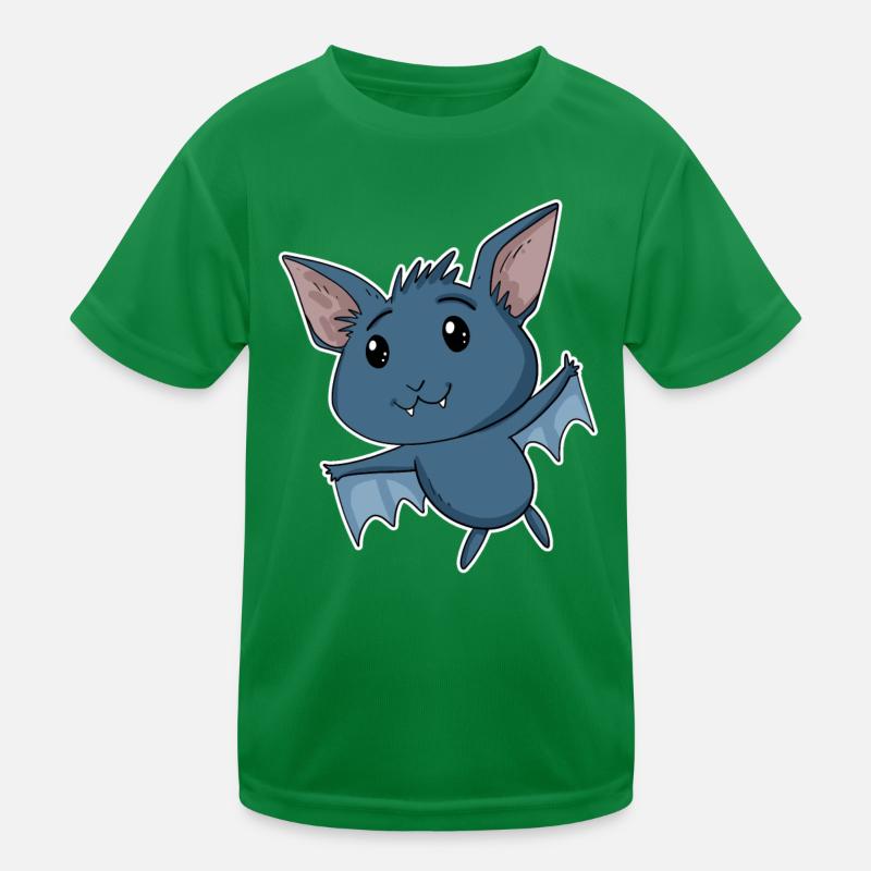 Fledermaus Kinder Funktions-T-Shirt