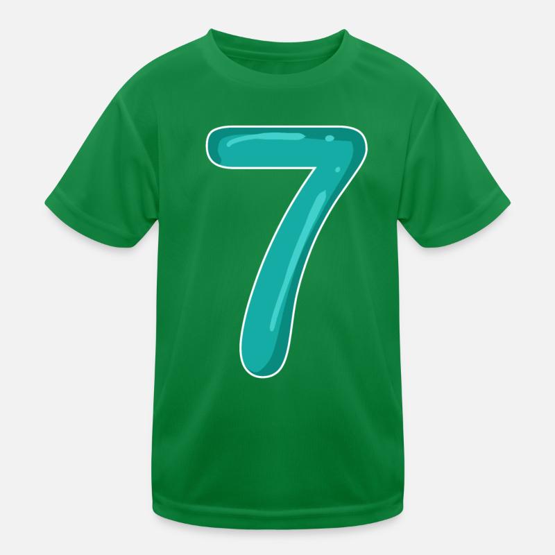 7 - Sept T-shirt sport Enfant