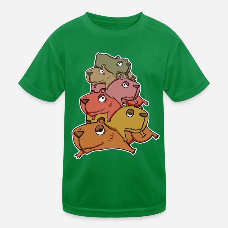 Capybara Tas de Capybara T-shirt sport Enfant