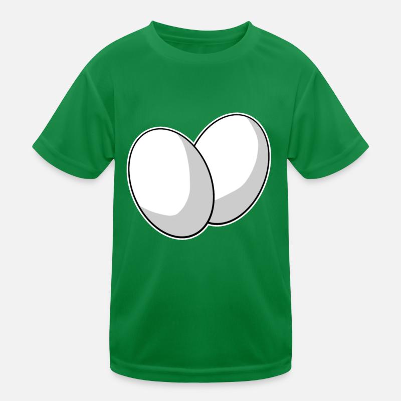 Ei Eier Kinder Funktions-T-Shirt