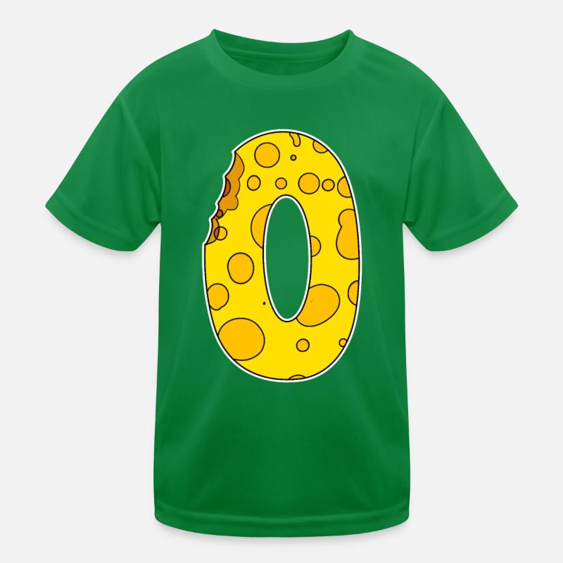 Zahl 0 - Null Kinder Funktions-T-Shirt
