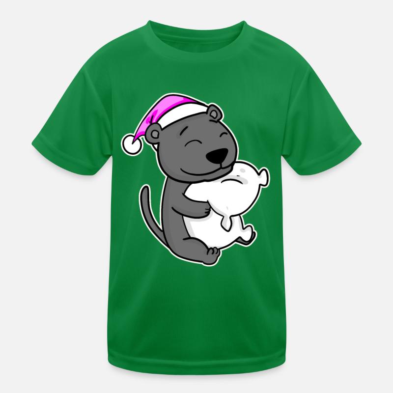 Tired Sleeping In Sleeping Pink Kids Functional T-Shirt