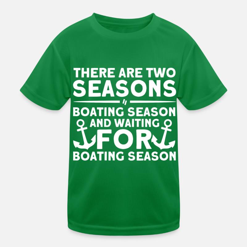 Amateurs de bateau Capitaine de bateau Capitaines T-shirt sport Enfant