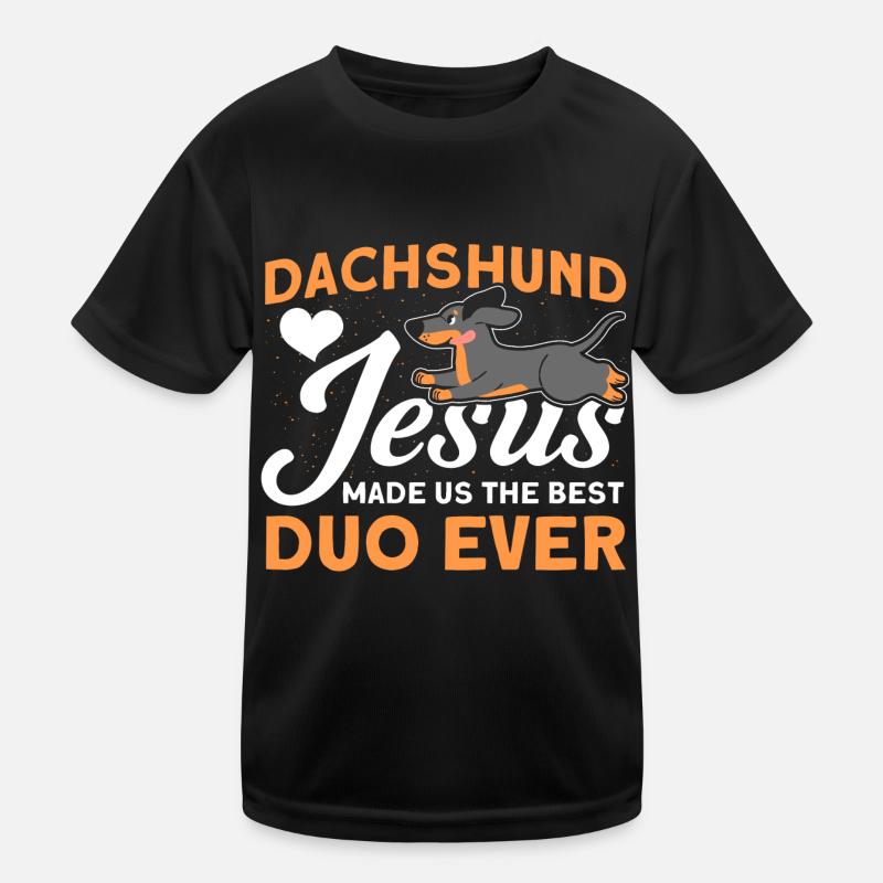 Dackel Dackel Dackel Mama Dackel Haustier Kinder Funktions-T-Shirt