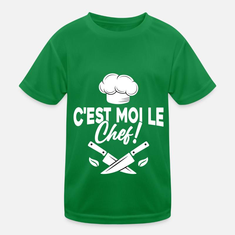 C'est moi le chef Toque de cuisinier T-shirt sport Enfant