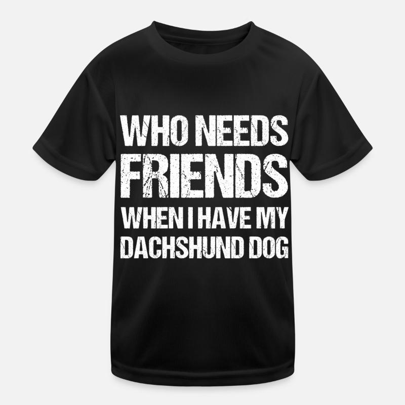 Dackel Dackel Dackel Mama Dackel Haustier Kinder Funktions-T-Shirt