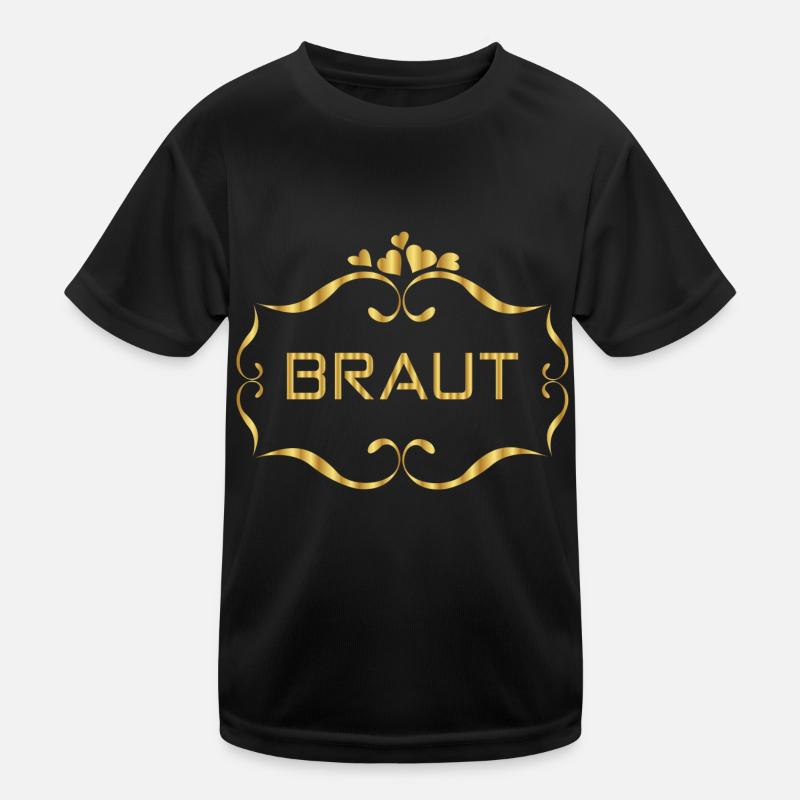 Braut Kinder Funktions-T-Shirt