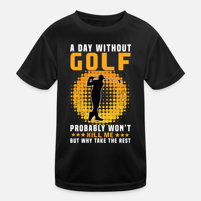 Golf Kinder Funktions-T-Shirt