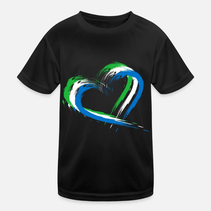 Sierra Leone Kids Functional T-Shirt