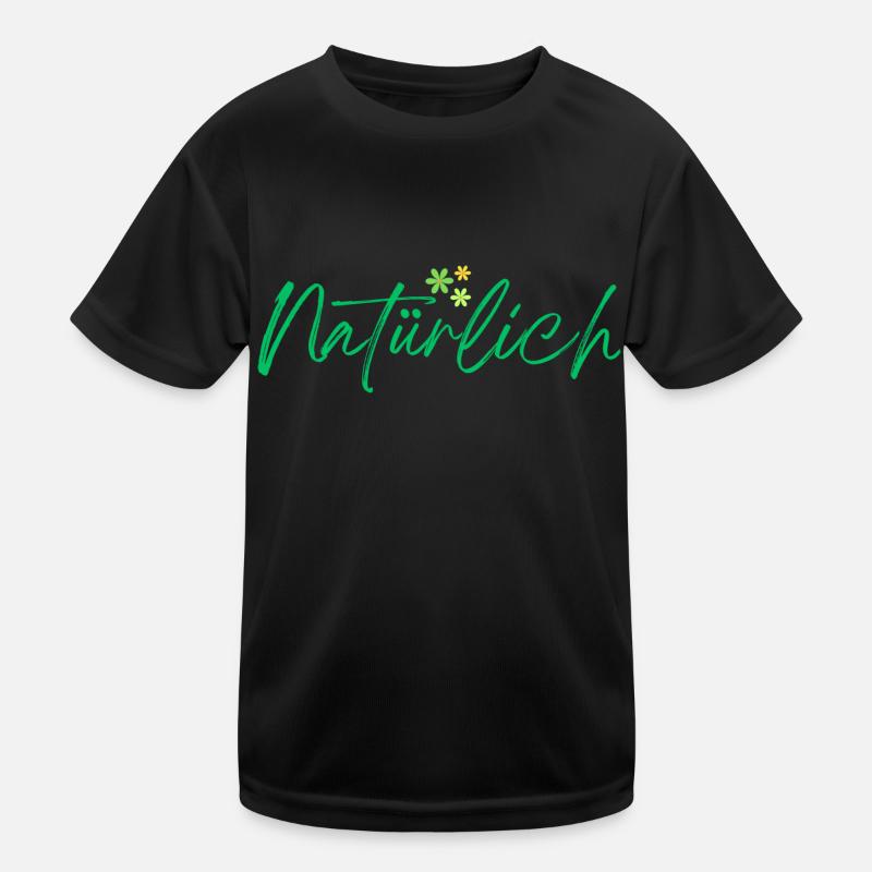 Natürlich Kinder Funktions-T-Shirt