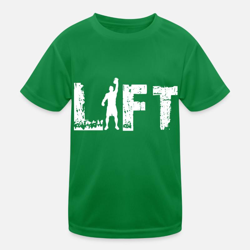Kettlebell Lift Kids Functional T-Shirt
