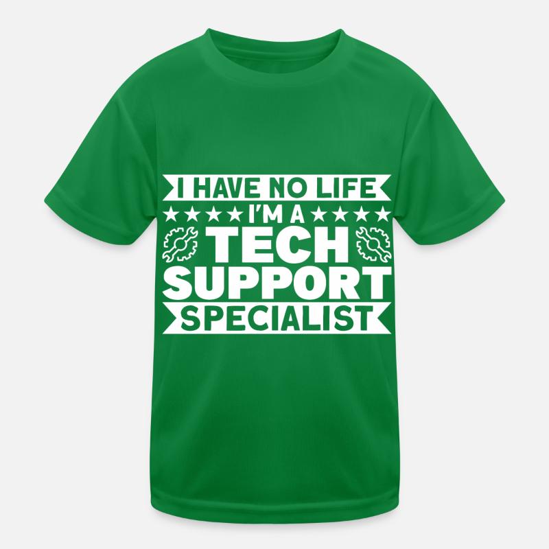 Tech Support Technical Support Support Gift Kids Functional T-Shirt