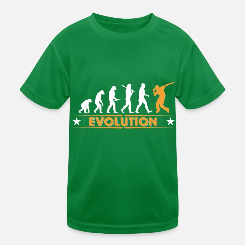 Hip hop break dance evolution - orange/blanc T-shirt sport Enfant