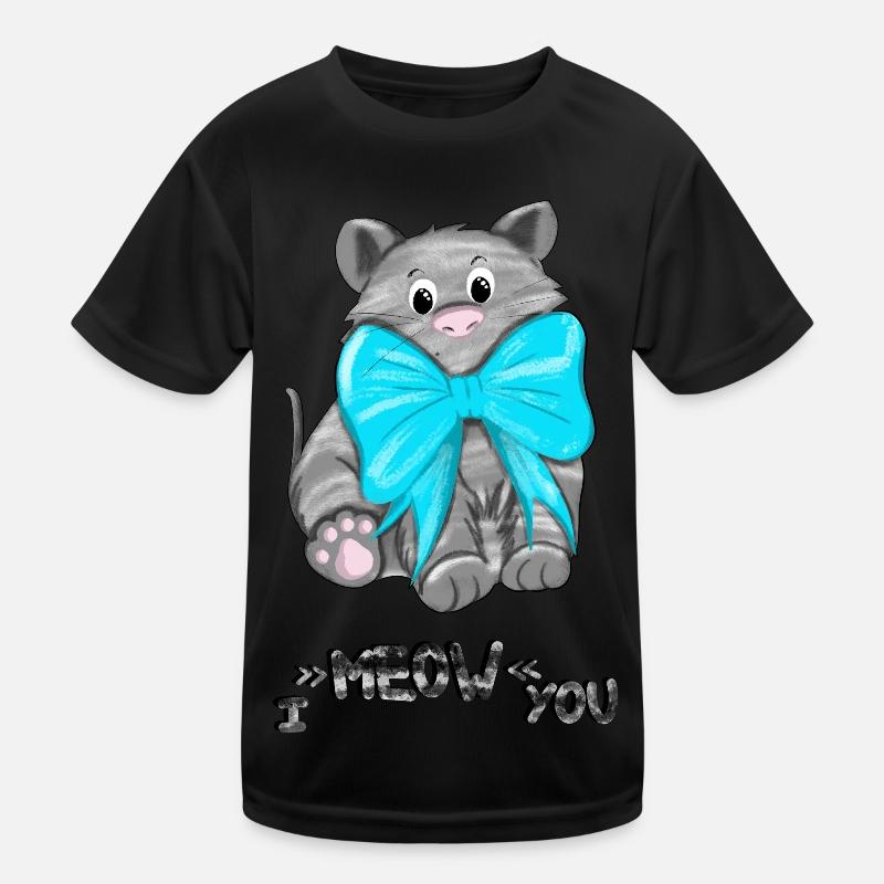 Je te miaule T-shirt sport Enfant