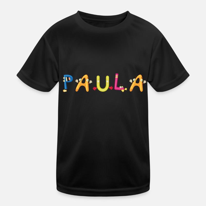 Paula Kinder Funktions-T-Shirt