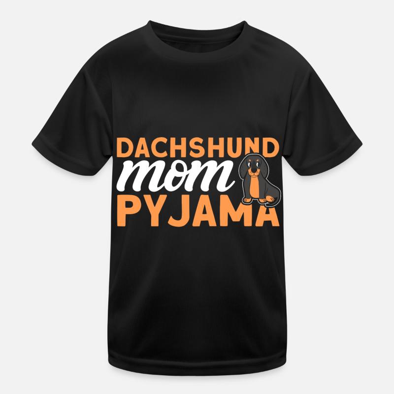 Dackel Dackel Dackel Mama Dackel Haustier Kinder Funktions-T-Shirt
