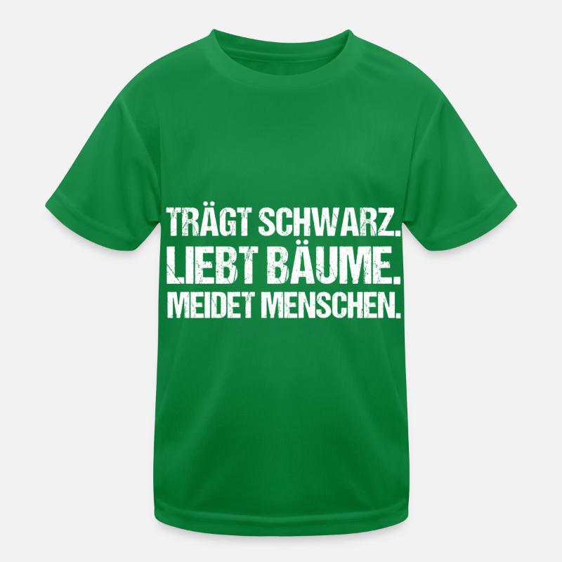Misanthrop Misanthropie Sarkasmus Kinder Funktions-T-Shirt