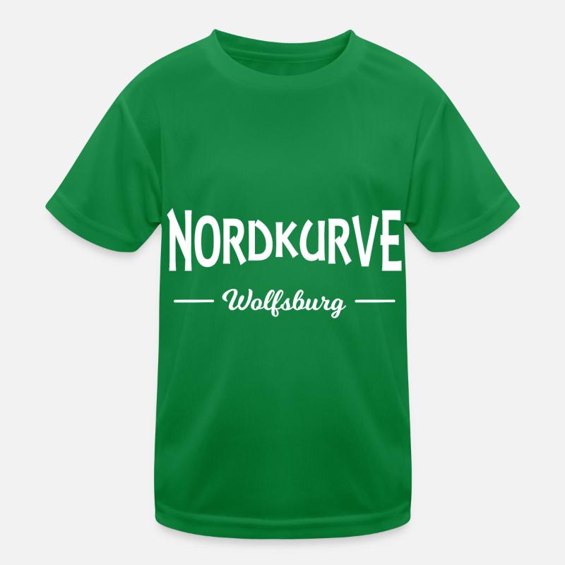 Courbe nord de Wolfsburg T-shirt sport Enfant