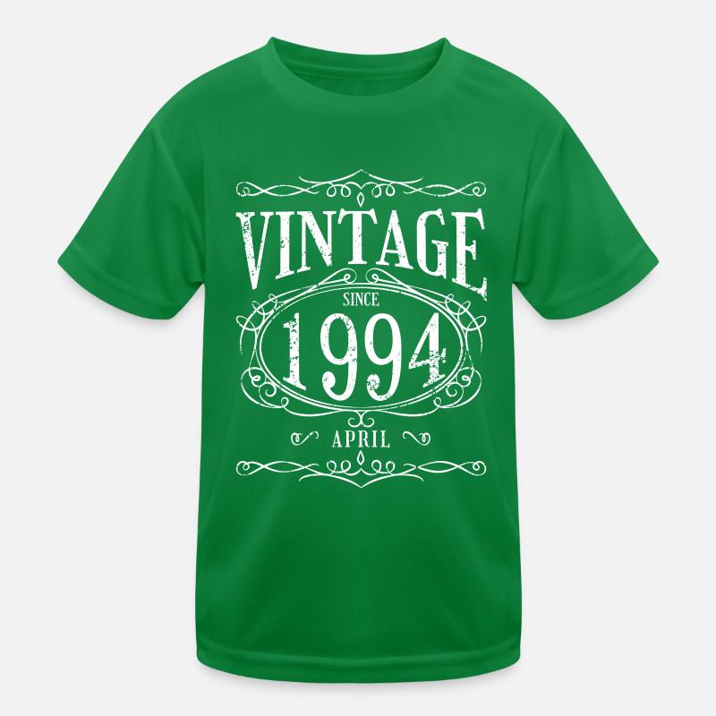 Geburtstag - Vintage since April 1994 Kinder Funktions-T-Shirt