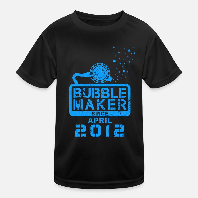 Plongeur Birthday Bubblemaker depuis avril 2012 T-shirt sport Enfant