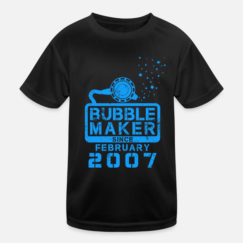 Plongeur Birthday Bubblemaker depuis février 2007 T-shirt sport Enfant
