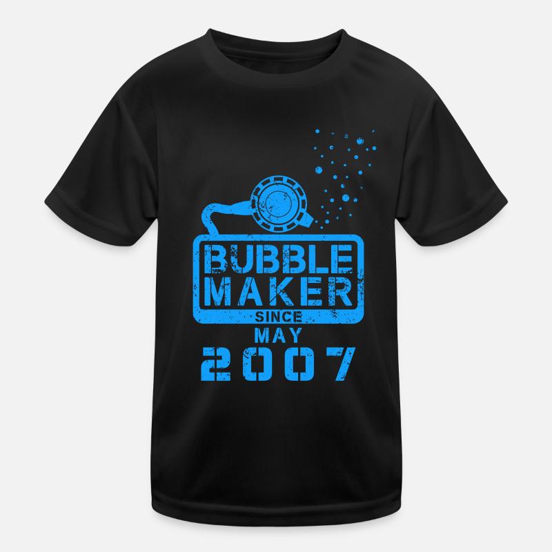 Plongeur Birthday Bubblemaker depuis mai 2007 T-shirt sport Enfant