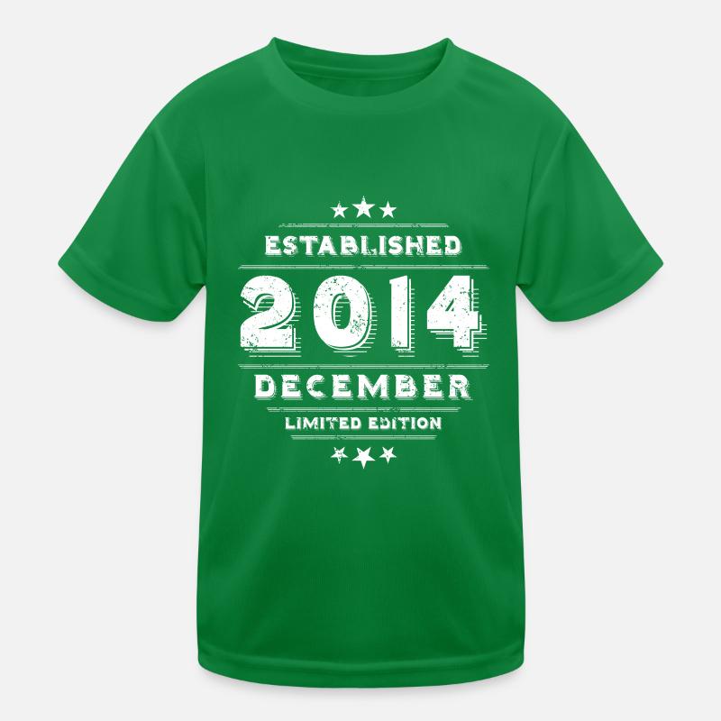 Anniversaire en Décembre 2014 - Décembre T-shirt sport Enfant
