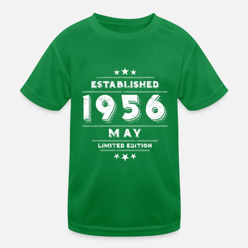Geburtstag im Mai 1956 - May Kinder Funktions-T-Shirt