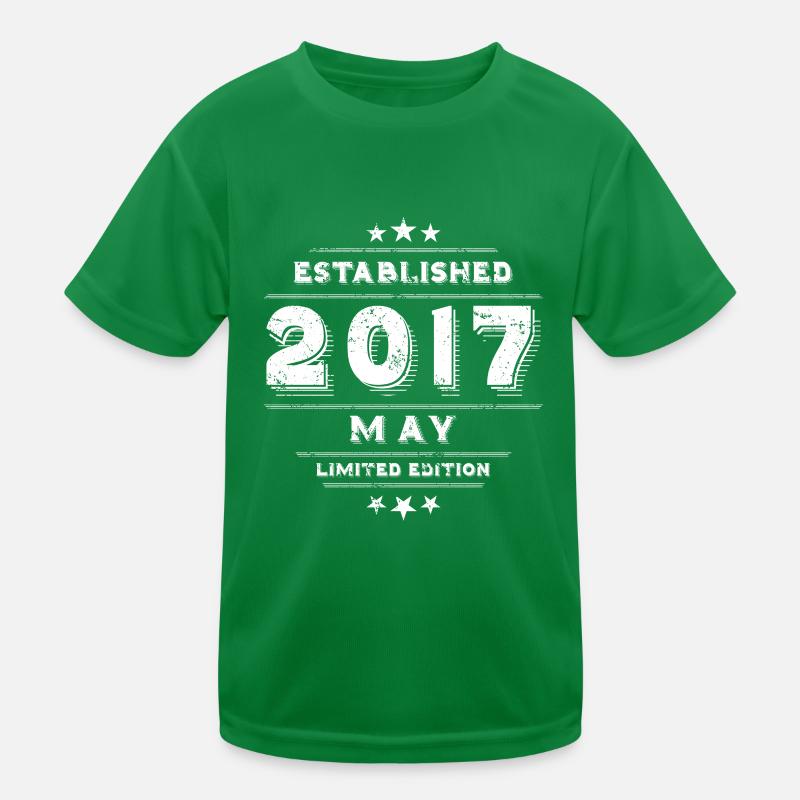 Birthday in May 2017 - May Kids Functional T-Shirt