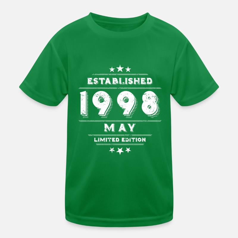 Birthday in May 1998 - May Kids Functional T-Shirt